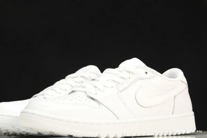 1 Triple Low Golf Jordan White Retro 0812
